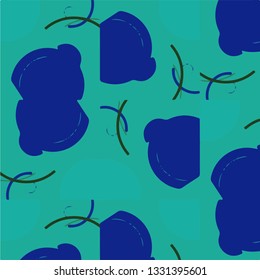 Abstract vector background. Colorful halftone illustration pattern