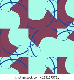 Abstract vector background. Colorful halftone illustration pattern