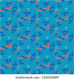 Abstract vector background. Colorful halftone illustration pattern