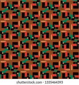 Abstract vector background. Colorful halftone illustration pattern