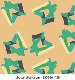 Abstract vector background. Colorful halftone illustration pattern