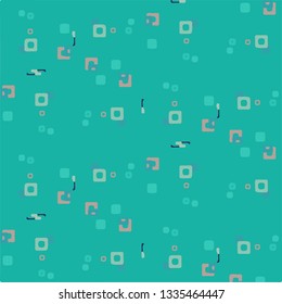 Abstract vector background. Colorful halftone illustration pattern