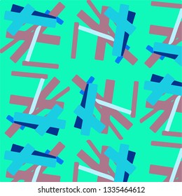 Abstract vector background. Colorful halftone illustration pattern
