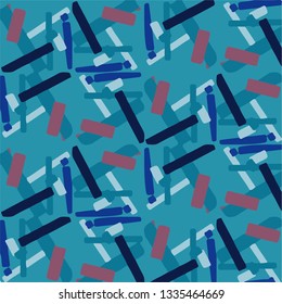 Abstract vector background. Colorful halftone illustration pattern