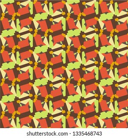 Abstract vector background. Colorful halftone illustration pattern