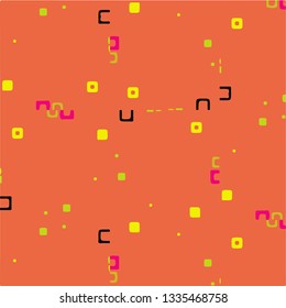 Abstract vector background. Colorful halftone illustration pattern