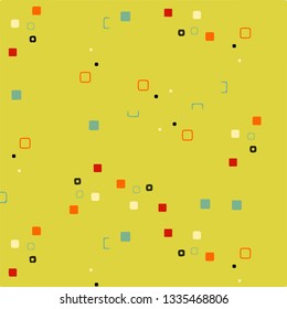 Abstract vector background. Colorful halftone illustration pattern