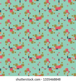 Abstract vector background. Colorful halftone illustration pattern