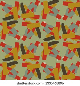 Abstract vector background. Colorful halftone illustration pattern