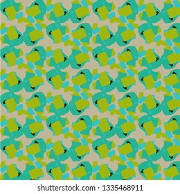 Abstract vector background. Colorful halftone illustration pattern