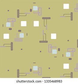 Abstract vector background. Colorful halftone illustration pattern