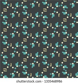 Abstract vector background. Colorful halftone illustration pattern