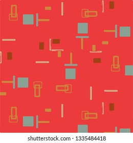 Abstract vector background. Colorful halftone illustration pattern
