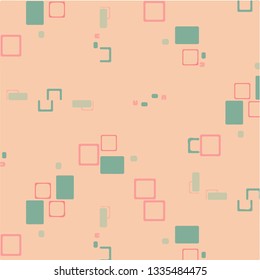 Abstract vector background. Colorful halftone illustration pattern