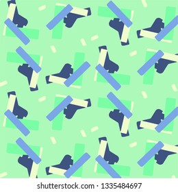 Abstract vector background. Colorful halftone illustration pattern