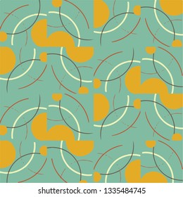Abstract vector background. Colorful halftone illustration pattern