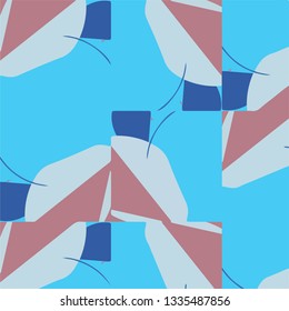 Abstract vector background. Colorful halftone illustration pattern