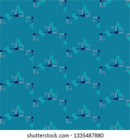Abstract vector background. Colorful halftone illustration pattern