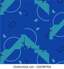 Abstract vector background. Colorful halftone illustration pattern