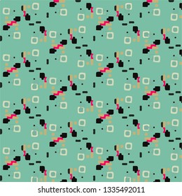 Abstract vector background. Colorful halftone illustration pattern