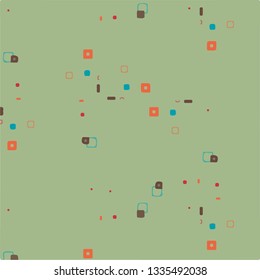 Abstract vector background. Colorful halftone illustration pattern