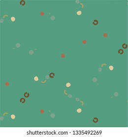 Abstract vector background. Colorful halftone illustration pattern