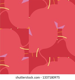 Abstract vector background. Colorful halftone illustration pattern