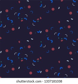 Abstract vector background. Colorful halftone illustration pattern