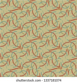 Abstract vector background. Colorful halftone illustration pattern