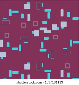 Abstract vector background. Colorful halftone illustration pattern
