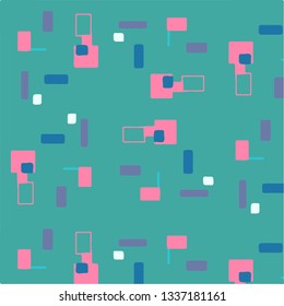 Abstract vector background. Colorful halftone illustration pattern