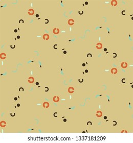 Abstract vector background. Colorful halftone illustration pattern