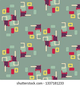 Abstract vector background. Colorful halftone illustration pattern