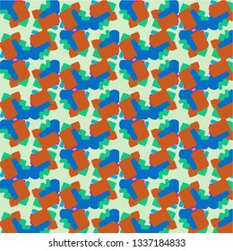 Abstract vector background. Colorful halftone illustration pattern