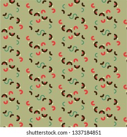 Abstract vector background. Colorful halftone illustration pattern