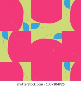 Abstract vector background. Colorful halftone illustration pattern