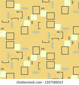 Abstract vector background. Colorful halftone illustration pattern