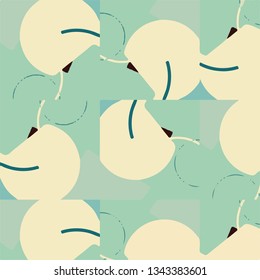 Abstract vector background. Colorful halftone illustration pattern