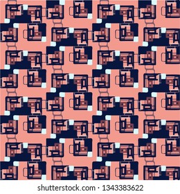 Abstract vector background. Colorful halftone illustration pattern