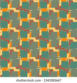 Abstract vector background. Colorful halftone illustration pattern