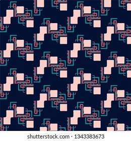 Abstract vector background. Colorful halftone illustration pattern