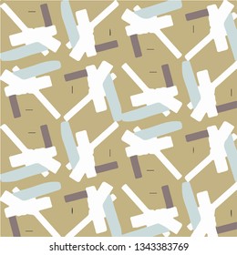 Abstract vector background. Colorful halftone illustration pattern