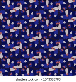 Abstract vector background. Colorful halftone illustration pattern