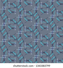 Abstract vector background. Colorful halftone illustration pattern