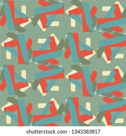 Abstract vector background. Colorful halftone illustration pattern