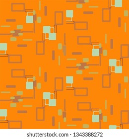 Abstract vector background. Colorful halftone illustration pattern