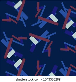 Abstract vector background. Colorful halftone illustration pattern