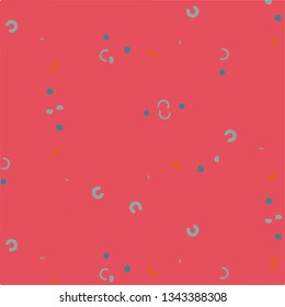 Abstract vector background. Colorful halftone illustration pattern