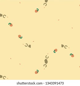 Abstract vector background. Colorful halftone illustration pattern