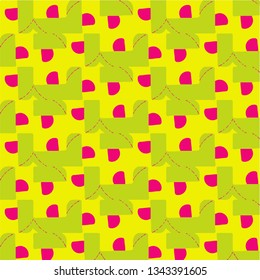 Abstract vector background. Colorful halftone illustration pattern